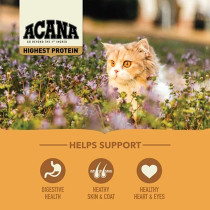 Acana 340G Highest Protein Wild Prairie Recipe Dry Cat Food