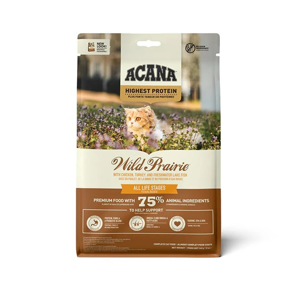 Acana 1.8Kg Highest Protein Wild Prairie Recipe Dry Cat Food