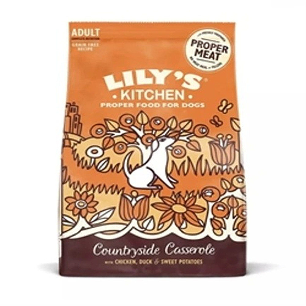 Lily'S Kitchen 7Kg Countryside Casserole With Chicken, Duck & Sweet Potatoes Adult Dry Dog Food