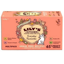 Lily'S Kitchen 8 X 85G Pate Selection Multipack Wet Cat Food