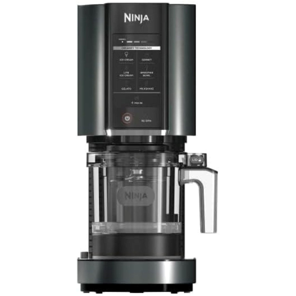 Ninja Creami Ice Cream, Sorbet, Milkshake Maker + 3 Creami Pints, Black