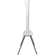 Samsung The Serif Smart TV, Lifestyle TV, 65 Inch, 2024, 360 All Round Design, Matte Display, Detachable Stand, Samsung TV Plus, Cloud White, QA65LS01DAUXZN