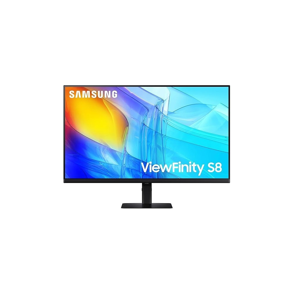 Samsung 32 Inch ViewFinity S8 Series 4K UHD High Resolution Monitor, Black, LS32D806EANXGO