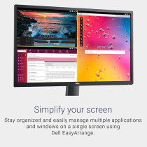 Dell 27 Monitor, SE2722H 27 4ms, Full HD 1920 x 1080,60 Hz VGA/75 Hz HDMI,1.4 AMD FreeSync