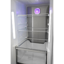 Hoover 345L Total No Frost Convertible Temp 2 In 1 Fridge-Freezer Combinations, Inverter System, Metal Multi Air, LED Light, Door Display, HSFR-K345-S