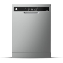 Hoover Freestanding Dishwasher, 15 Place Settings, 10 Programs, Full Touch Controls, Delay Start, Child Lock, Steel, Inox HDW-V1015-S