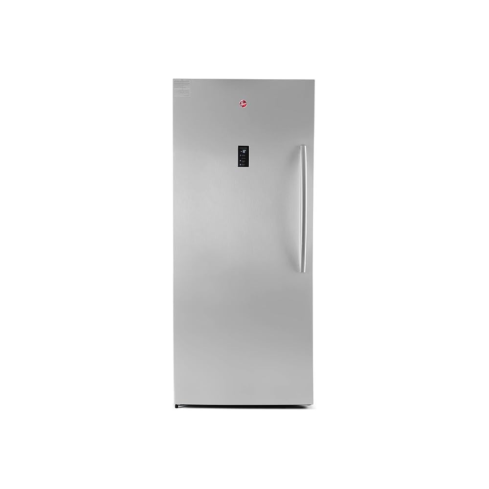 Hoover 765L Total No Frost Fridge-Freezer, Convertible Temp, Inverter System, Multi Airflow, LED Light, Door Display Inox Finish, HSFR-H765-S