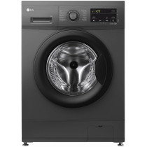 LG 1200 Rpm Front Load Washing Machine, 7 Kg Capacity, Middle Black