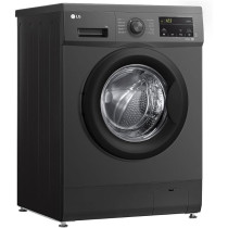 LG 1200 Rpm Front Load Washing Machine, 7 Kg Capacity, Middle Black