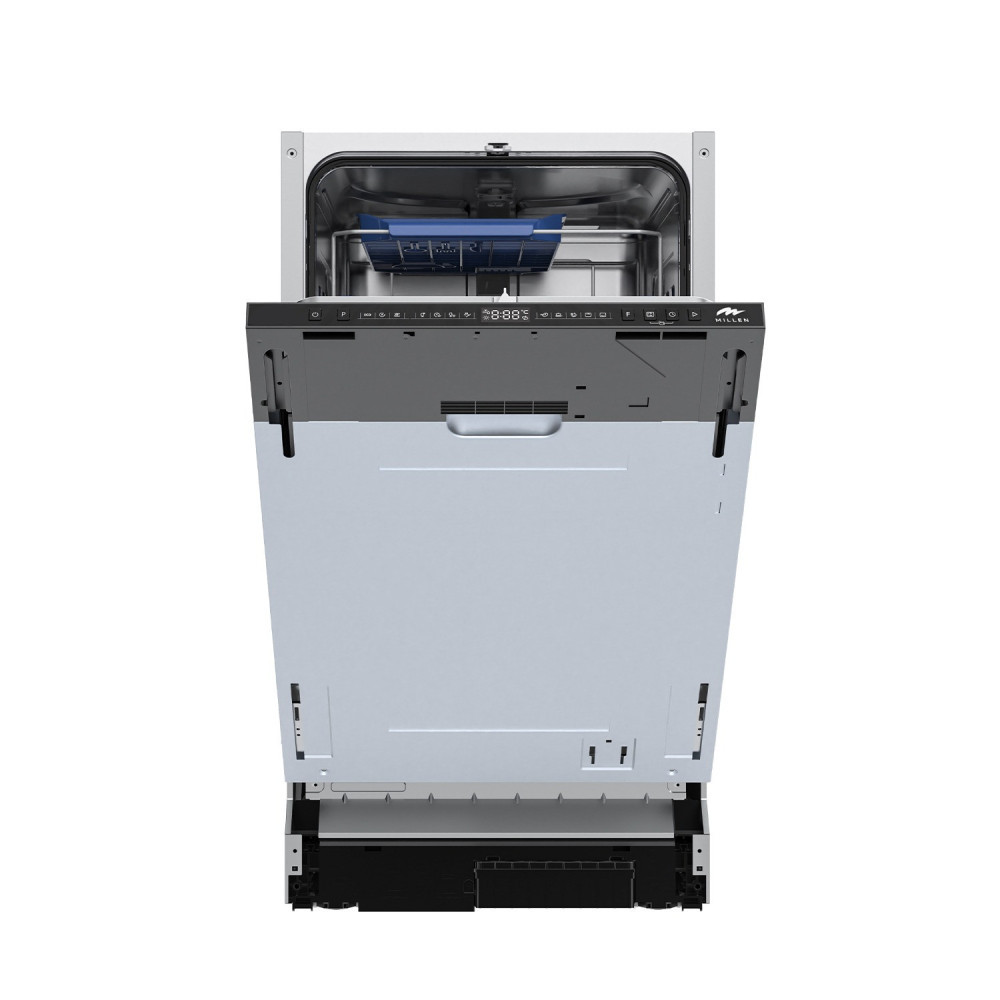 Millen Built-In Dishwasher 45Cm - Compact And Efficient, Auto Open, Indicator, Aquastop, MDW 45731
