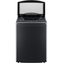 LG Turbo Wash Top Load Washing Machine, 17.5 Kg Capacity, Platinum Black