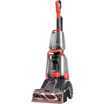 Bissell TurboClean PowerBrush Carpet Cleaner 2889K Powerful Stain Removal, Lightweight Design, Ideal For Deep Cleaning Carpets And Area Rugs, Easy To Use, Black/Red