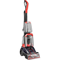 Bissell TurboClean PowerBrush Carpet Cleaner 2889K Powerful Stain Removal, Lightweight Design, Ideal For Deep Cleaning Carpets And Area Rugs, Easy To Use, Black/Red
