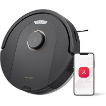 Roborock Q5 Pro Robot Vacuum And Mop Combo, 5500Pa Suction, Duo Roller Brush, LiDAR Navigation, Robotic Vacuum Cleaner With 240 Min Runtime, Smart No-Go Zone, Perfect For Pet Hair, Black