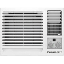 Westpoint 1.5 Ton Rotary Compressor 3 Fan Speed 3 Cooling Window Air Conditioner, Auto Swing Function, T3 Cooling Rating, High Energy Efficient Rotary Compressor, R410A, Humidity Control, WWT-1821LTYA