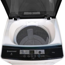 Westpoint 12 Kg Top Load Washing Machine With 9 Washing Programs, Quick Wash, Delayed Start, Remaining Time Display, LED Control Panel, 3 Star Esma Rated, White, WLX-1217P