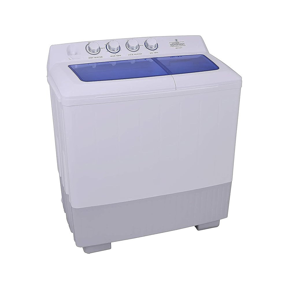 Westpoint 14 Kg Twin Tub Semi-Automatic Washing Machine 3 Star ESMA Rated, Spinning Efficient With 1250 RPM, Big Capacity, WTX-1417