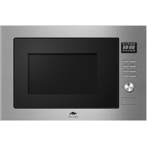 Millen Microwave Oven, 25L, Stainless Steel Finish, Mechanical Control, 900W Microwave Power, 1000W Grill Power, 8 Automatic Programs, MBW 381 SX