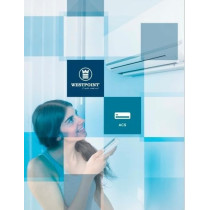 Westpoint 1 Ton Split Air Conditioner, 12000 British Thermal Units, Rotary Compressor, I Feel Function, Gold Fins, 4 Way Swing, White, WSN-1223LTYH