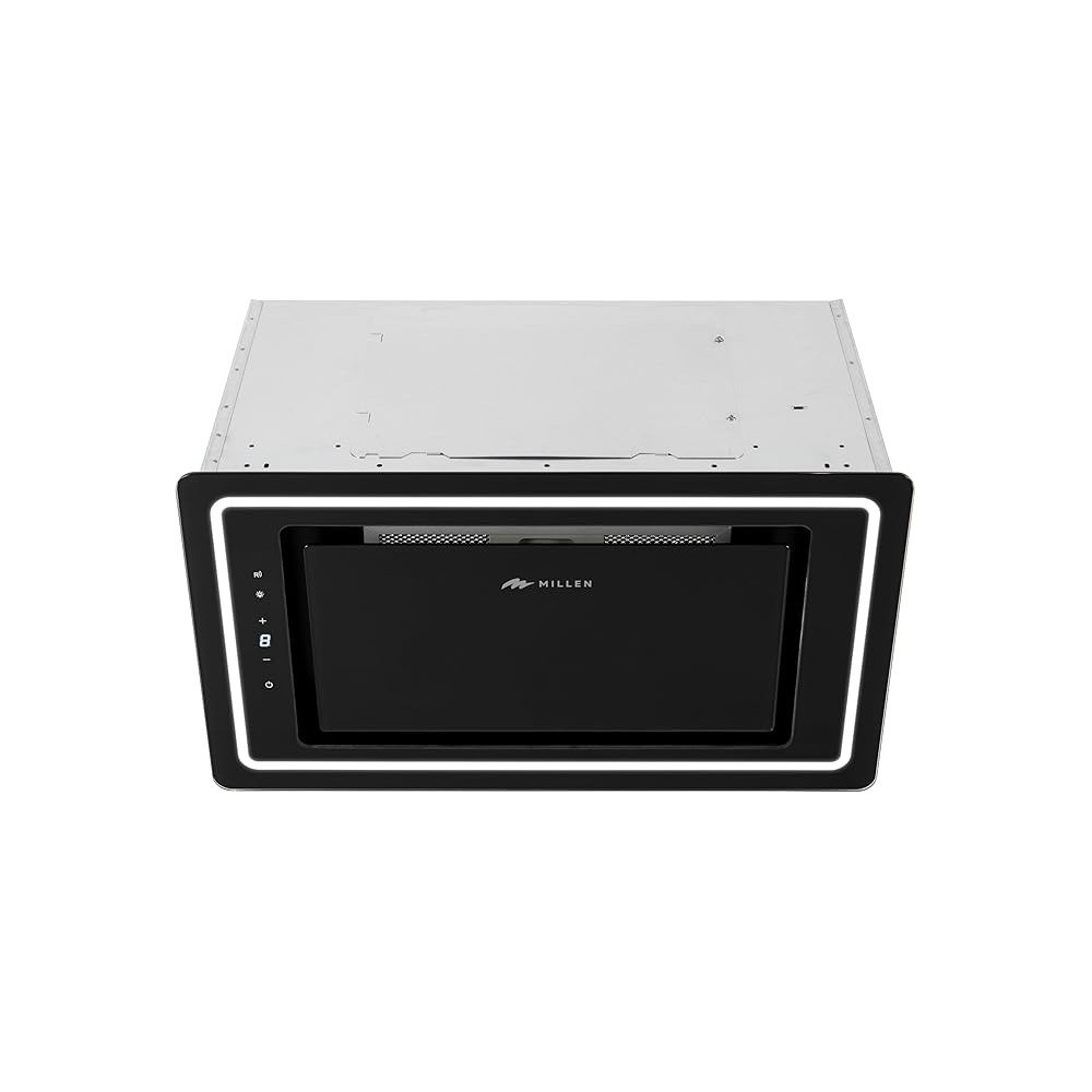 Millen 52 Cm Built-In Range Hood, Elegance And Efficiency Redefined, Filters Included, MBKHG 6001 BL