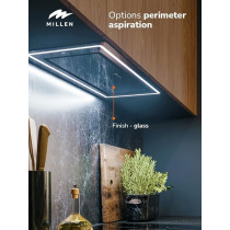 Millen 52 Cm Built-In Range Hood, Elegance And Efficiency Redefined, Filters Included, MBKHG 6001 BL
