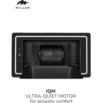 Millen 52 Cm Built-In Range Hood, Elegance And Efficiency Redefined, Filters Included, MBKHG 6001 BL