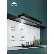 Millen 90Cm Telescopic Hood, Filters Included, MBKHSG 9001 BL