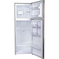 Westpoint 410 Liters No Frost Top Mount Stainless Steel Double Door Refrigerator, Spacious Freezer Compartment, No Frost Technology, Toughened Glass Shelves, WNN-4119ERI