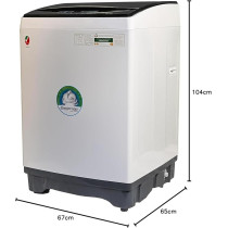 Westpoint 15 Kg Top Load Washing Machine With 9 Washing Programs, Quick Wash, Delayed Start, Remaining Time Display, LED Control Panel, 3 Star Esma Rated, White WLX-1517P