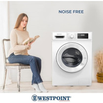 Westpoint 7 Kg Front Load Washing Machine 1200 RPM With 16 Washing Programs And Quick Wash, White, WMT-71222