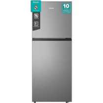 Hisense 264 Litres Gross, Top Mount Refrigerator, No Frost Technology, Big Door Balcony, LED Interior Light, Multi Air Flow, 90 Degree Door Design, Silver, HTM55203D2