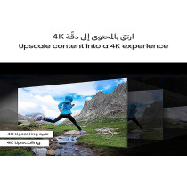 Samsung 55 Inch QLED TV, Q70D, 4K, 100% Color Volume With Quantum Dot, 4K Ai Upscaling, Samsung TV Plus, Motion Xcelerator 120Hz, Tizen Smart TV, QA55Q70DAUXZN