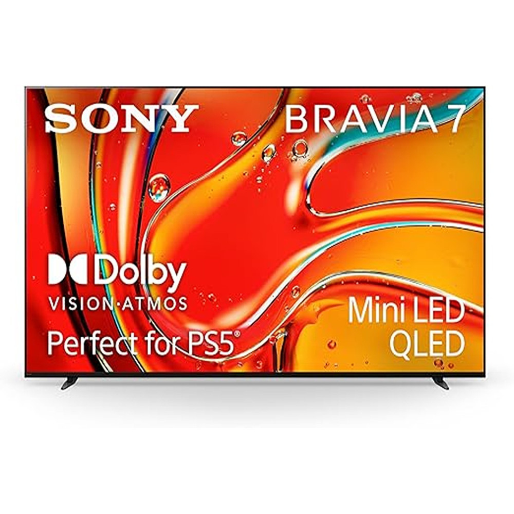 Sony Bravia 7 75 Inch, Mini LED XR QLED, Perfectly Balanced For Movies, Ps5 Gaming And Sports, 4K HDR Smart TV, Google TV), 2024 Model