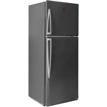 Hoover 490 Liters Top Mount Double Door Refrigerator, Fridge With Freezer, Multi Air Flow, Automatic Defrost, Crisper With Humidity Control Function, ‎HTR-H490-S, Silver