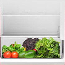 Hoover 490 Liters Top Mount Double Door Refrigerator, Fridge With Freezer, Multi Air Flow, Automatic Defrost, Crisper With Humidity Control Function, ‎HTR-H490-S, Silver