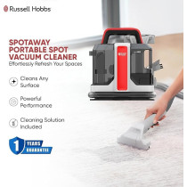 Russell Hobbs Spotaway W05 Spot Vacuum Cleaner With Self Cleaning Nozzle, Wet And Dry Stain Removal, 800Ml Dirt Water And 1080Ml Clean Water Tank Capacity With Soft Brush Upholstery Tool