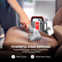 Russell Hobbs Spotaway W05 Spot Vacuum Cleaner With Self Cleaning Nozzle, Wet And Dry Stain Removal, 800Ml Dirt Water And 1080Ml Clean Water Tank Capacity With Soft Brush Upholstery Tool