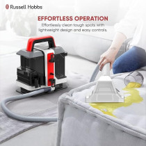 Russell Hobbs Spotaway W05 Spot Vacuum Cleaner With Self Cleaning Nozzle, Wet And Dry Stain Removal, 800Ml Dirt Water And 1080Ml Clean Water Tank Capacity With Soft Brush Upholstery Tool