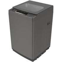 Hoover 8Kg Top Load Washing Machine, Fully Automatic, 3D Wash Technology, Magic Filter, Multi Programs, With Pump ,Hot And Cold Water Inlet, Child Safety Lock, Silver, HTL-X8-S