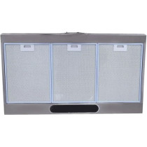 Ariston Built In Visor 90Cm Cooker Hood, Wall Mounted, Washable Filter, 3 Speed Settings, Stainless Steel Material, Mechanical Control, Self Supporting Metallic Filter, Inox, SL19.1PIX