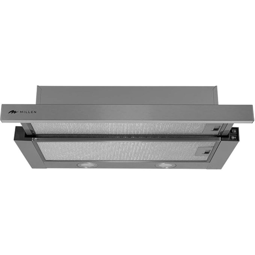 Millen 60 Cm Slide-Out Range Hood, Filters Included, MBKHS 6001 IX