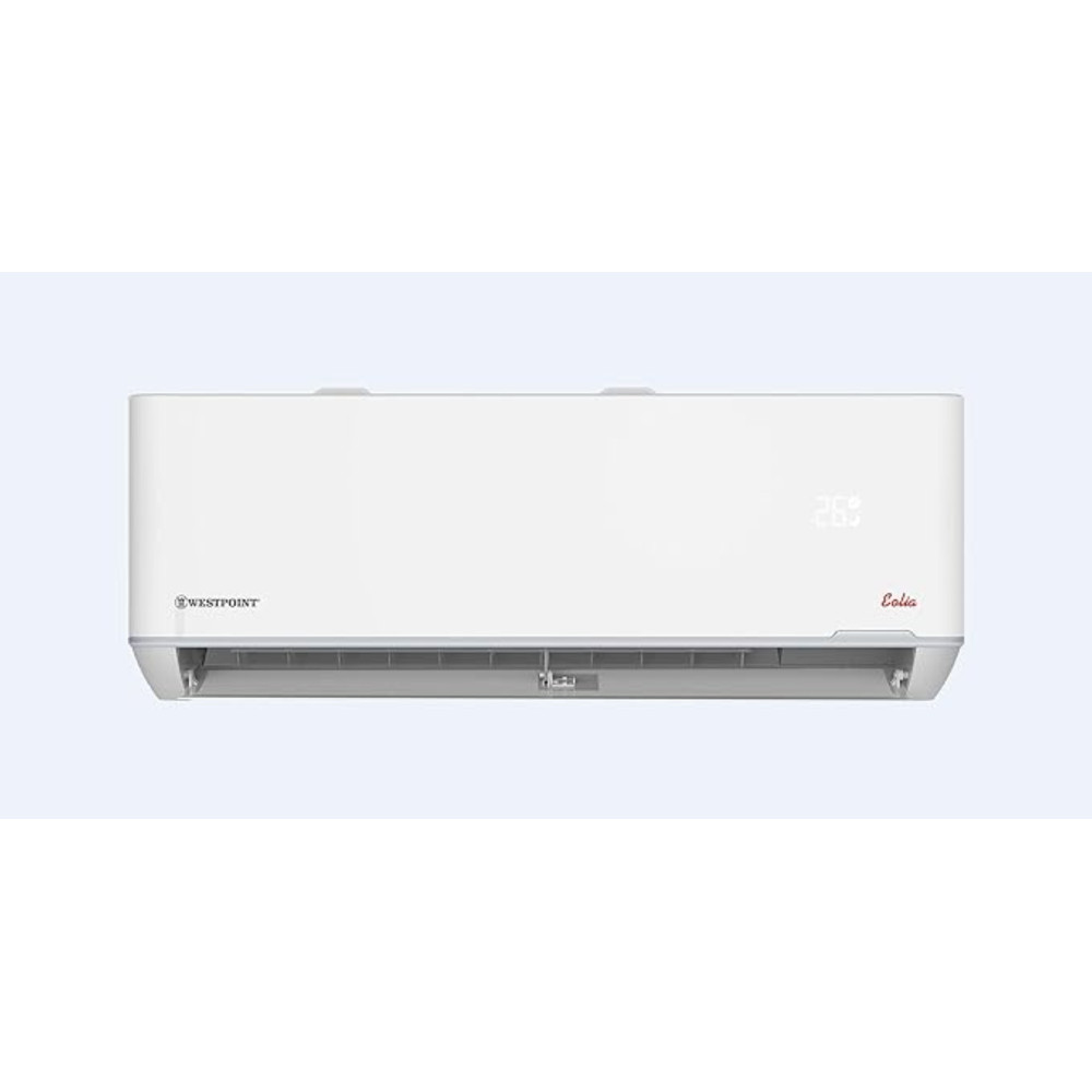 Westpoint 1.5 Ton Split Air Conditioner T3 Rotary Compressor 18000 British Thermal Units R410a, Gold Fins, Matt White, WST-18PRO