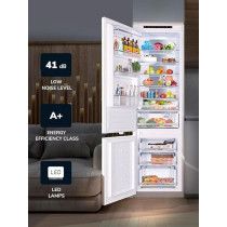 Millen Built-In Refrigerator, 297L, No Frost 2 Doors Fridge Freezer, Electronic Control, LED Backlight, Quick Cooling/Freezing, MBIM 193.3D