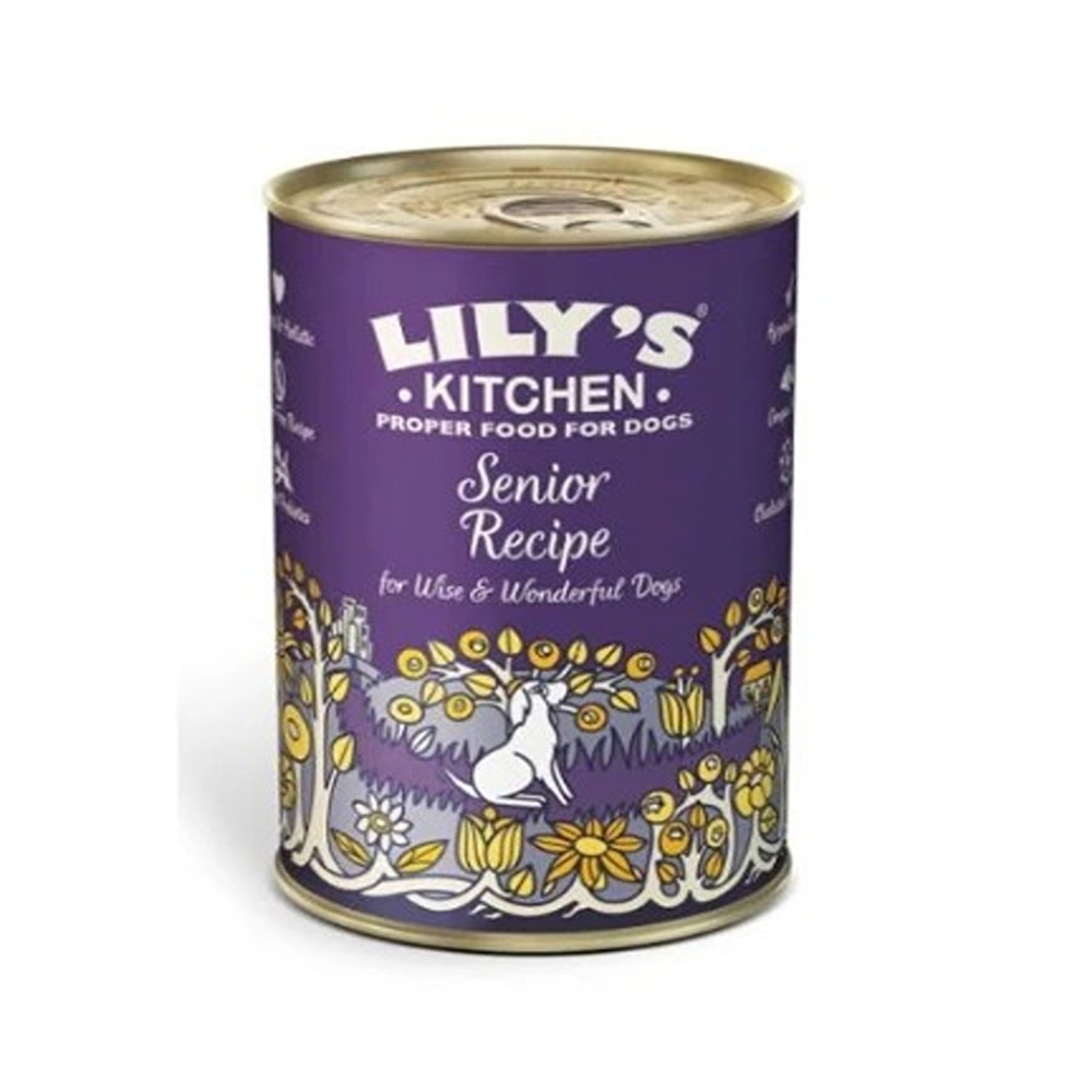 Lily'S Kitchen 6 X 400G Senior Recipe Dog Wet Food