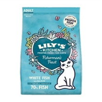 Lily'S Kitchen 2Kg Fisherman'S Feast White Fish And Salmon Dry Cat Food