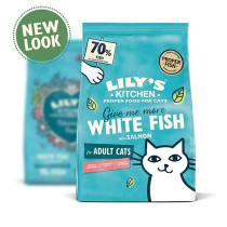 Lily'S Kitchen 800G Fisherman'S Feast White Fish And Salmon Dry Cat Food