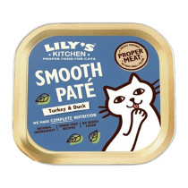 Lily'S Kitchen 16 X 85G Turkey And Duck Pate Wet Cat Food