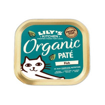 Lily'S Kitchen 85G Organic Fish Pate Wet Cat Food