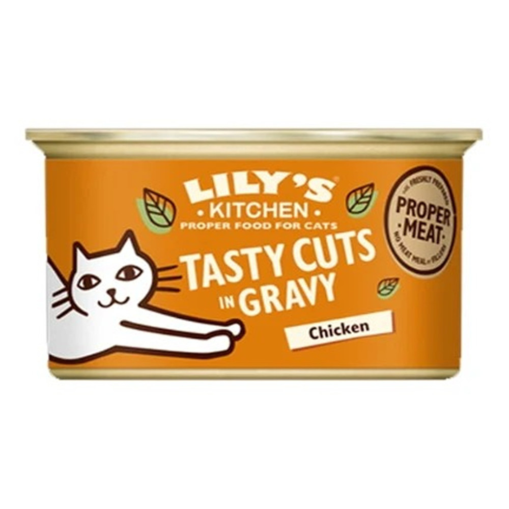 Lily'S Kitchen 85G Tasty Cuts Chicken Wet Cat Food