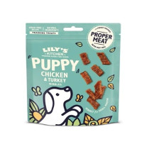 Lily'S Kitchen 70G Chicken And Turkey Nibbles Puppy Treats